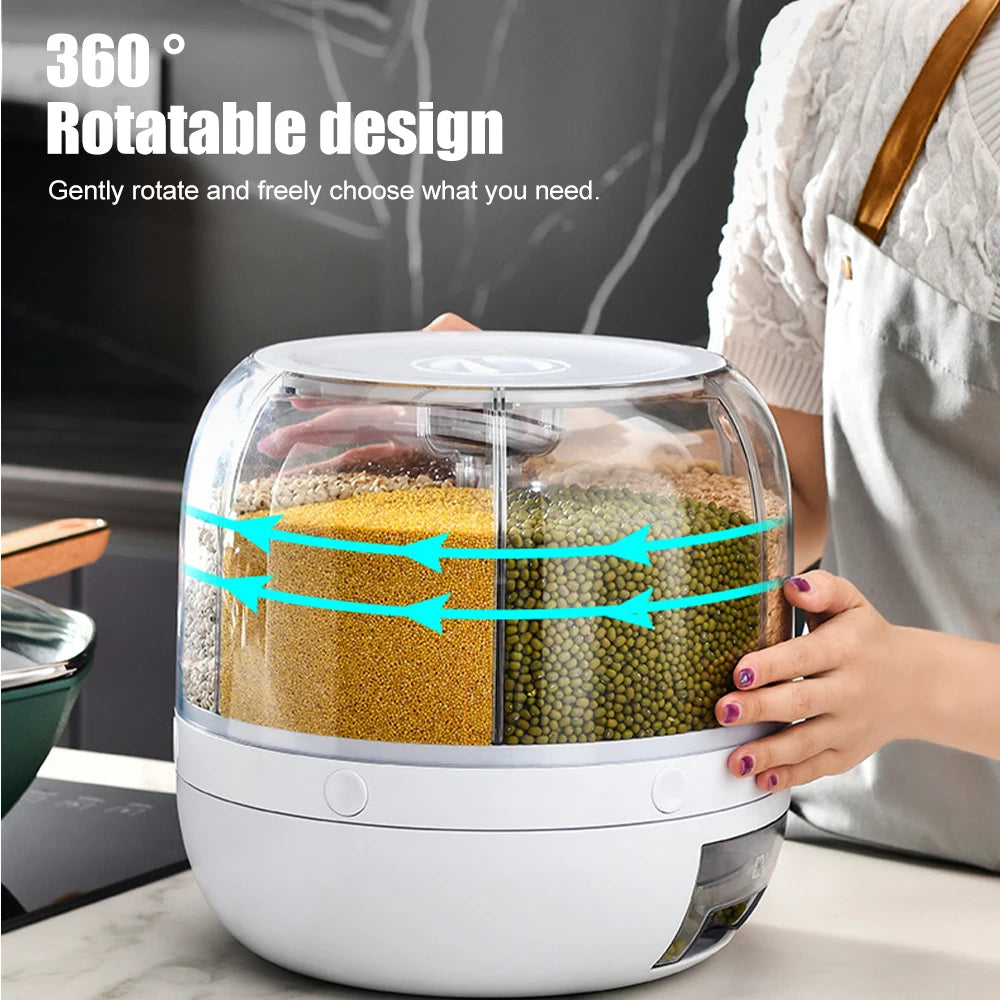 360 Degree Rotating Cereal Dispenser