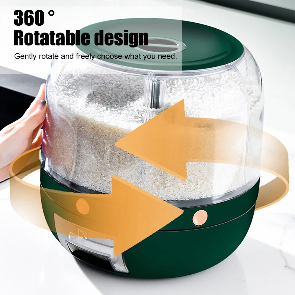 360 Degree Rotating Cereal Dispenser